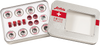 ANDALE SWISS TIN BOX BEARINGS SET SIL/WHT/RED