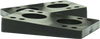 DOGTOWN WEDGE RISERS SET 1/4-1/2" BLACK