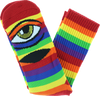 Toy Machine SECT EYE RAINBOW CREW SOCKS 1pr