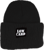 LOWCARD LONGSHOREMAN BEANIE BLACK