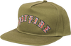 SF OLD E ARCH HAT ADJ-OLIVE/RED
