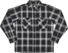 Independent MISSION LS FLANNEL S-GREY PLAID
