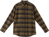 Death Wish JEFFERSON FLANNEL L/S S-DARK GREEN PLAID