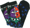 Toy Machine TURTLE HEAD CREW SOCKS-BLACK 1 pair