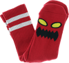 Toy Machine MONSTER FACE CREW SOCKS RED 1 pair