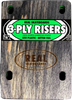 REAL WOODEN RISERS SET 3ply 1/8" VENTURE