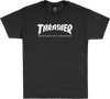 THRASHER SKATE MAG SS XL-DARK HEATHER GREY/WHT
