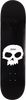 ZERO SINGLE SKULL DECK-9.0 BLK/WHT