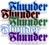 THUNDER SCRIPT LG DECAL ASST