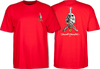 Powell Peralta SKULL & SWORD SS L-RED