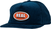 REAL OVAL HAT ADJ-NAVY/RED