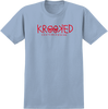 Krooked KROOKED EYES SS XL-LT.BLUE/RED