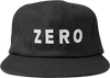 ZERO ARMY APPLIQUE HAT ADJ-BLACK/WHT