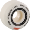 GLOBE G2 CONICAL STREET 53mm 101a WHITE/ESSENTIAL