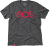 ACE RINGS SS S-SLATE/RED