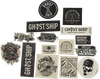 GHOST/SHIP 15/PACK ASSORTED STICKERS