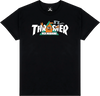 THRASHER TOY MACHINE VORTEX SS S-BLACK