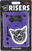 PIG PILES 1/8" HARD RISERS PURPLE single set