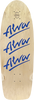 ALVA 1980 TRI LOGO PIG DECK-10X30 NAT/COBALT