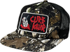 HEROIN CURB KILLER TRUCKER HAT ADJ-CAMO