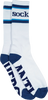 Anti Hero SOCK LOGO CREW SOCK WHITE/NAVY/CYAN