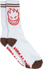 SF BIGHEAD CREW SOCK WHT/BURGUNDY/RED