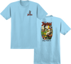 Anti Hero JALOPI YARDBIRD SS S-HEATHER LIGHT BLUE