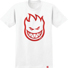 SF BIGHEAD SS M-WHITE/DARK RED