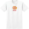 Krooked SUN HEART SS S-WHITE/RED/YEL