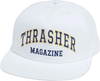THRASHER DROPOUT HAT ADJ-WHITE
