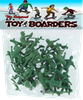 TOY BOARDERS SERIES FIGURES GREEN 24pc