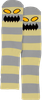 Toy Machine MONSTER BIG STRIPE CREW SOCKS