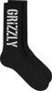 GRIZZLY STAMP CREW SOCKS 1pr