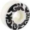 DGK STREET FORMULA 101A WHT/BLK