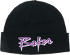 BAKER PURPLE PAIN BEANIE BLACK