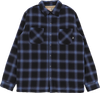GIRL SHERPA LINED LS FLANNEL