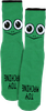Toy Machine TURTLE FACE YOUTH CREW SOCKS GREEN