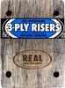 REAL WOODEN RISERS SET