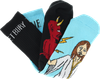 Toy Machine BURY THE HATCHET CREW SOCKS BLK/BLU 1 pair
