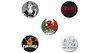 THRASHER TOY MACHINE 1" ASST.5/PK BUTTONS