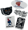 CALL ME 917 16/PK ASST. HOLIDAY 22 STICKER PK