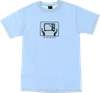 PIZZA EAT SS S-POWDER BLUE