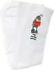THW CREW SOCKS WHITE 1pr