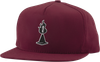 PYLON LOGO SNAPBACK HAT ADJ-MAROON