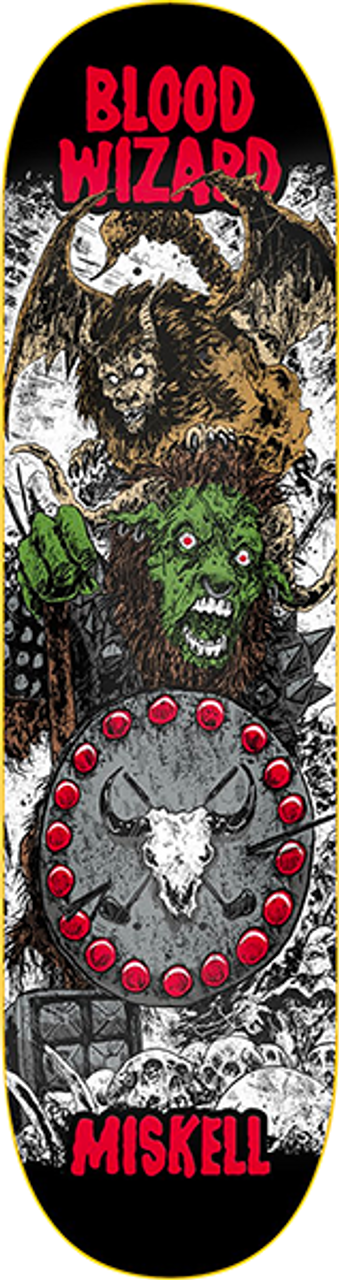 スケートボード Blood wizard Miskel 8.25 MISKELL / DOGS 8.25 – BLOOD WIZARD