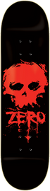 ZERO BLOOD SKULL DECK-8.25 BLK/RED