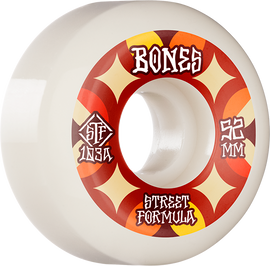 BONES STF V5 RETROS 52mm 103a WHT/RED