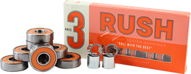 RUSH ABEC-3 BEARINGS W/SPACERS ppp