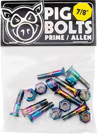 PIG PRIME 7/8" ALLEN HARDWARE SET NEO-CHROME