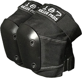 187 SLIM KNEE PADS L-BLK/BLK